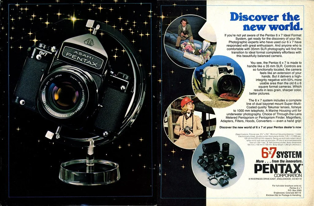 Asahi Pentax 6x7 Camera — Concert Photos, Historical Images